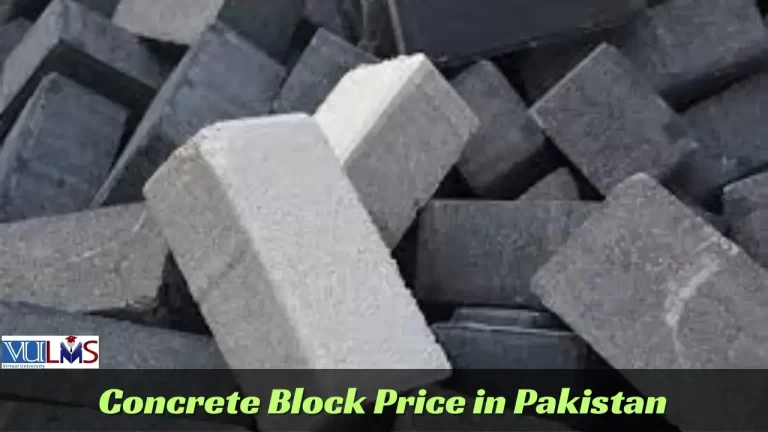 Concrete Block Price in Pakistan Today | Cemect Blok Rate 2024