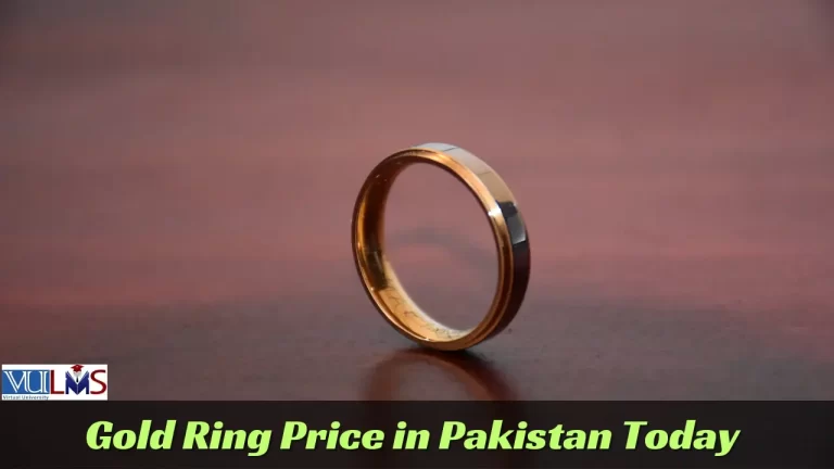 Gold Ring Price in Pakistan Today | Per Tola Rate 2024