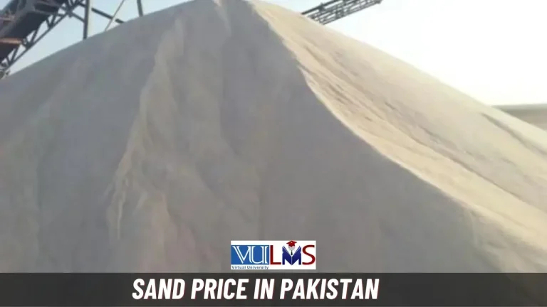 Sand Price in Pakistan Today 2024 | Latest (Rait) Rate