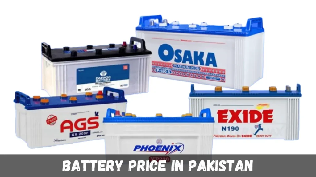 Battery Price in Pakistan