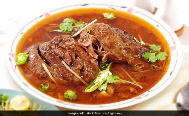 Nalli Nihari Menu
