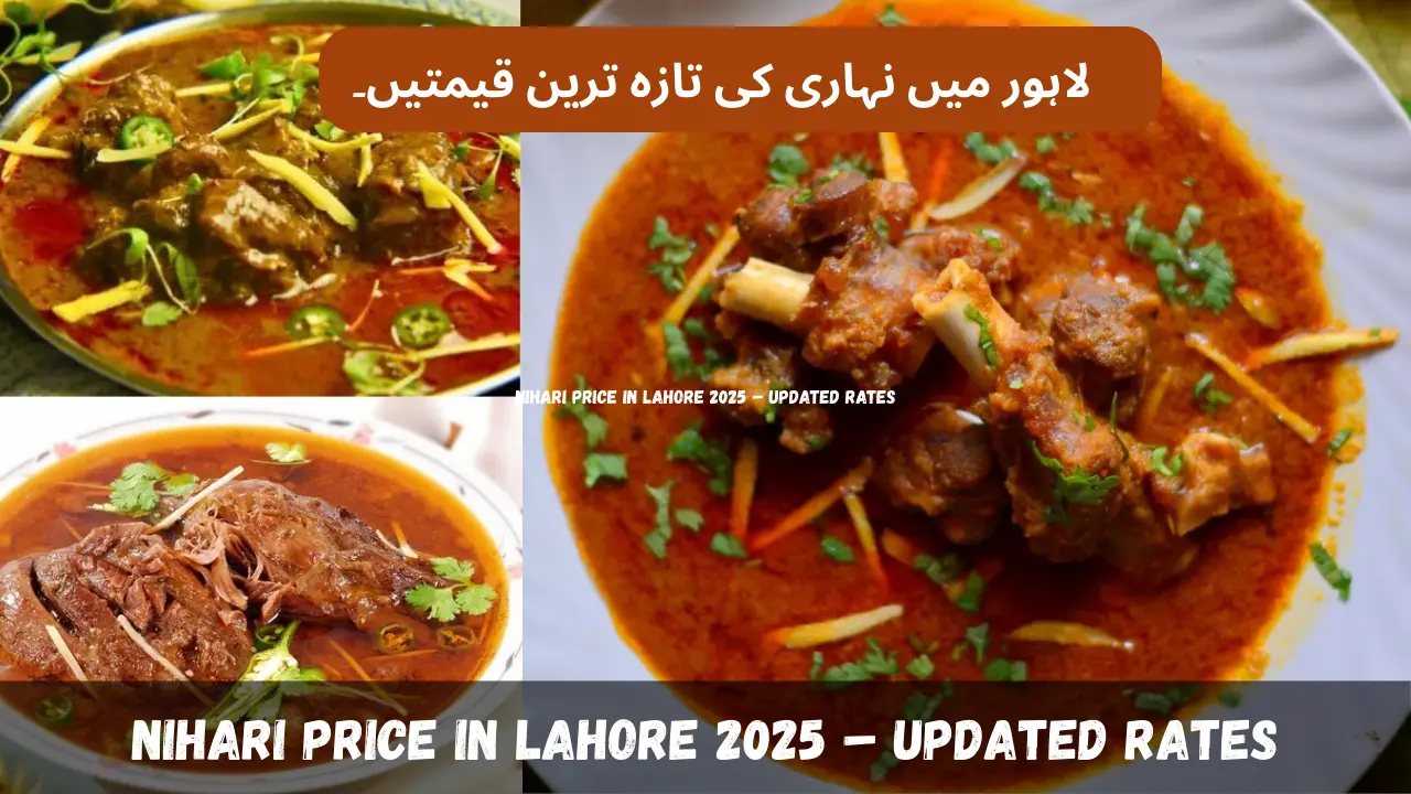 Nihari Price in Lahore Updated Rates