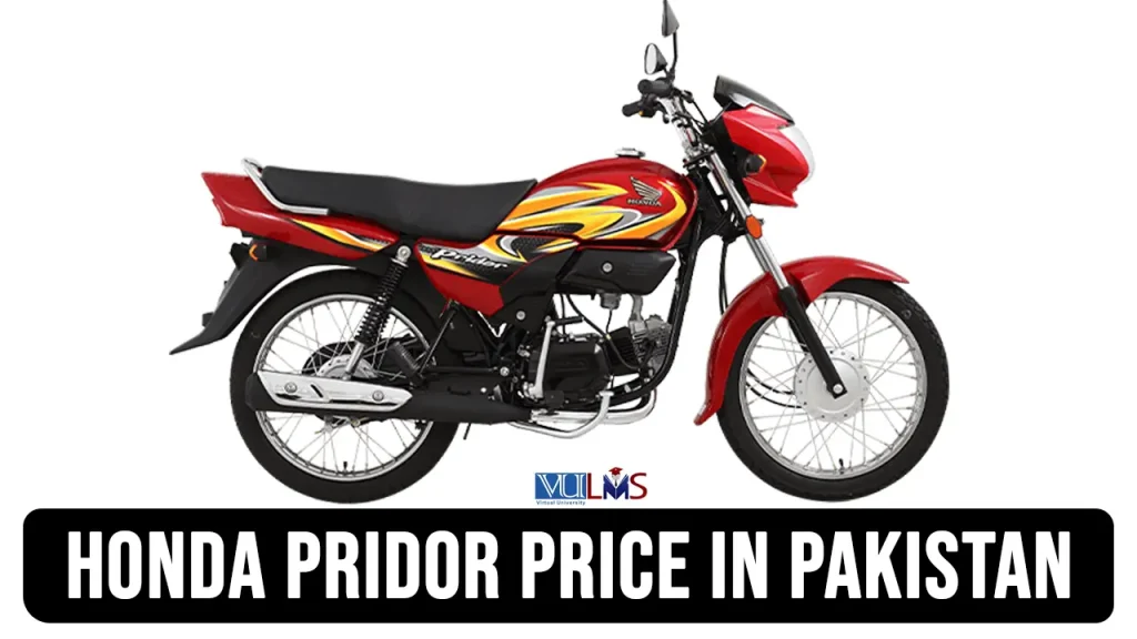 Honda Pridor Price In Pakistan