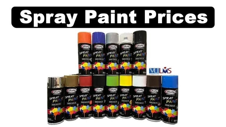 Spray Paint Prices